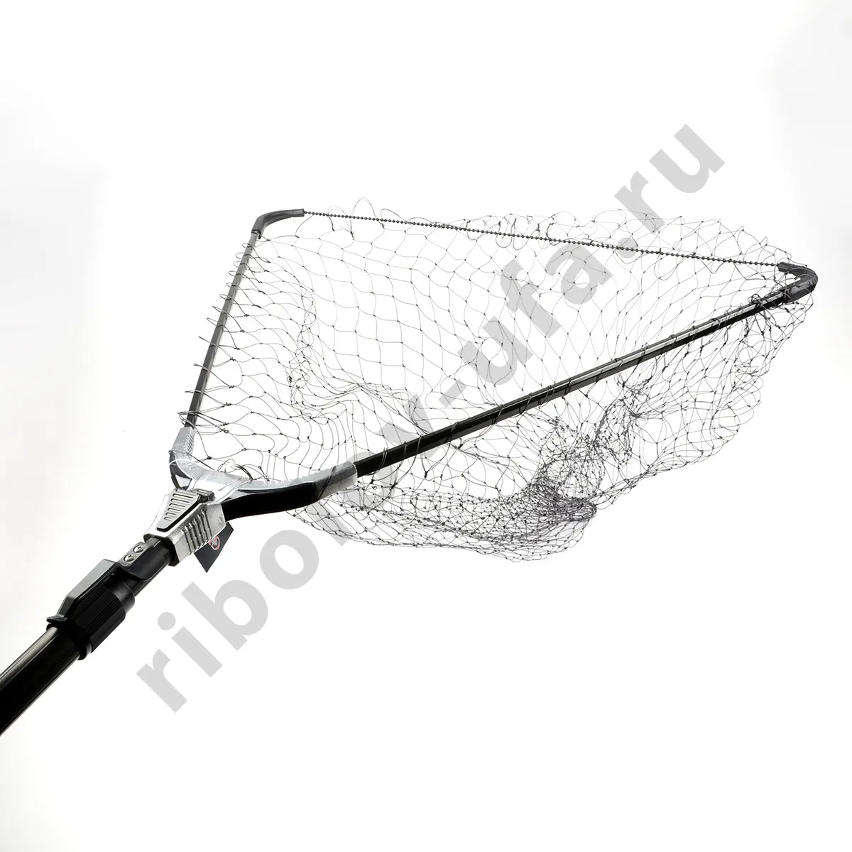 Подсачек Grfish телескоп. Titan,  2,1м, ал. блок, 70х70см, нейлон, яч.30мм