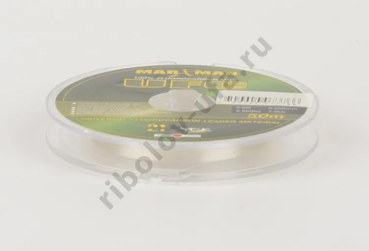 Леска флюорокарбон Pontoon 21 Marxman UFC, 0.140 mm (0.6G), 1.150 kg, 2.5 Lb, 50 m