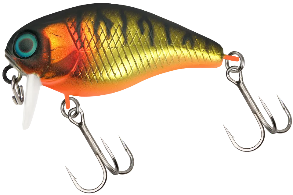 Воблер Jackall Chubby 38 SSR дл. 3.8 см, гл. 0.1-0.3 м, 4.2 гр., floating, цв. mat gold tiger 