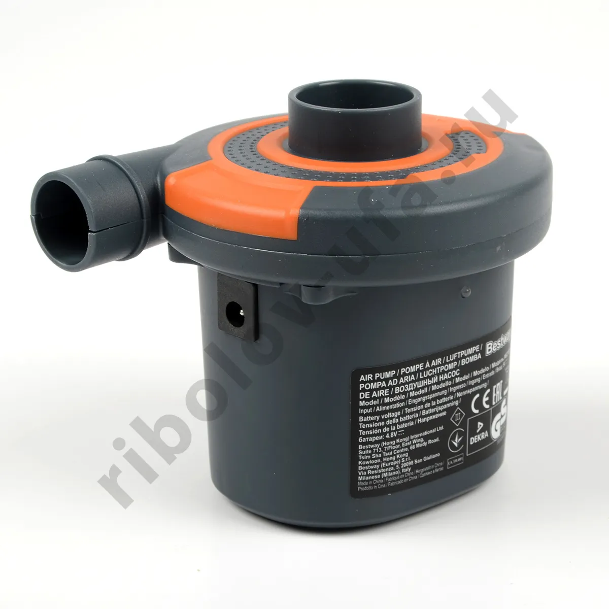 Насос аккумуляторный Bestway 4,8V 565л, 3 насадки, USB