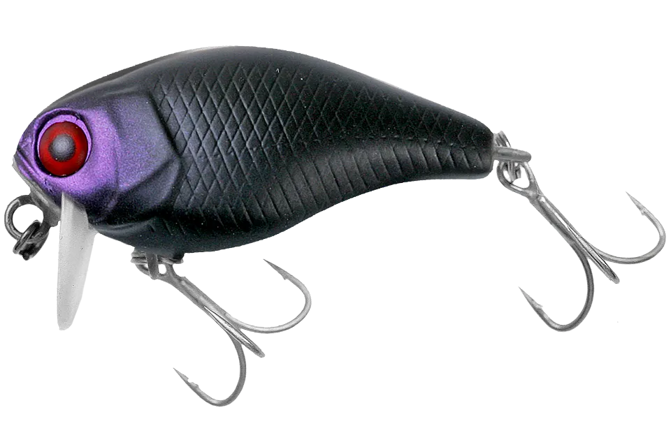 Воблер Jackall Chubby 38 SSR дл. 3.8 см, гл. 0.1-0.3 м, 4.2 гр., floating, цв. matt black