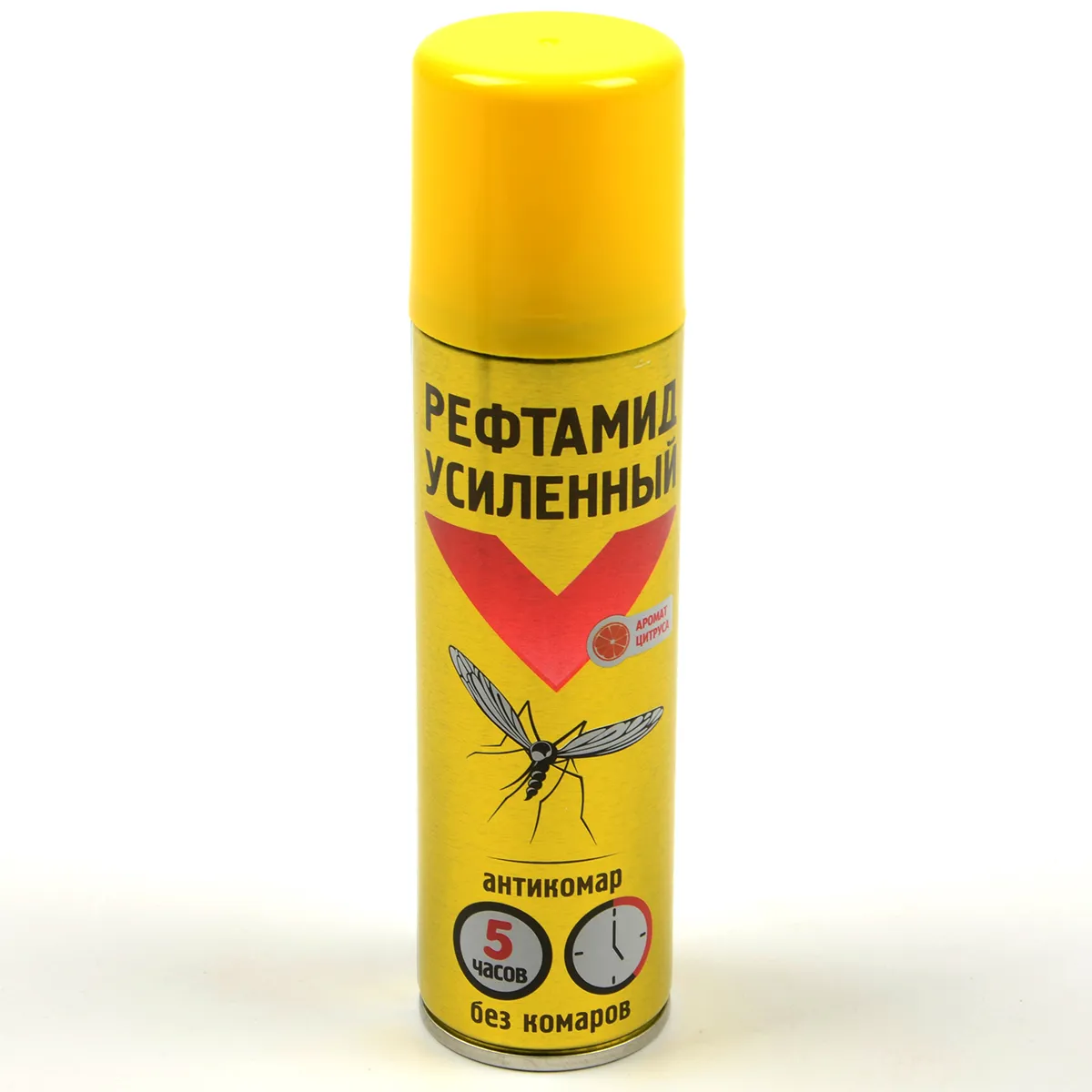 Реппелент Рефтамид Антикомар Усиленный 150 мл (аромат цитруса)