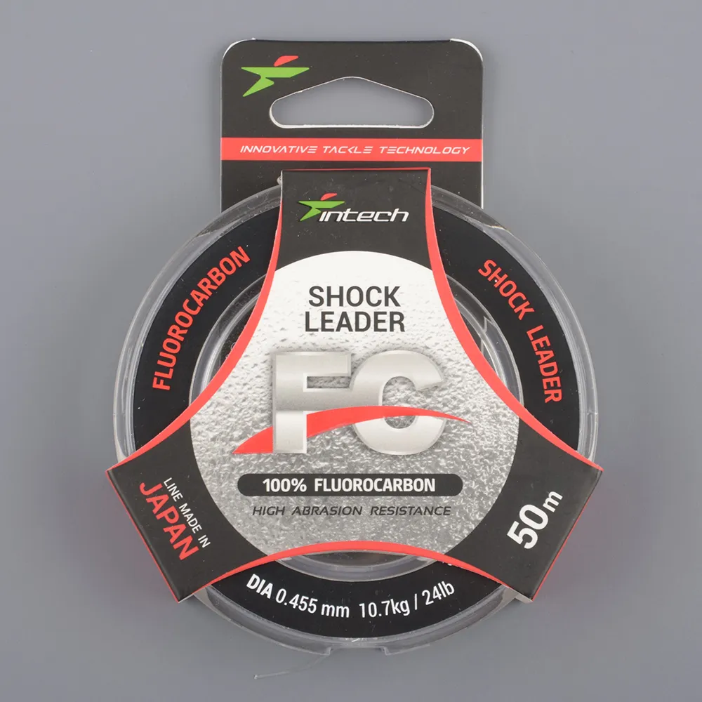 Леска Intech FC Shock Leader 50м 0,123мм 1,0кг 2,2lb
