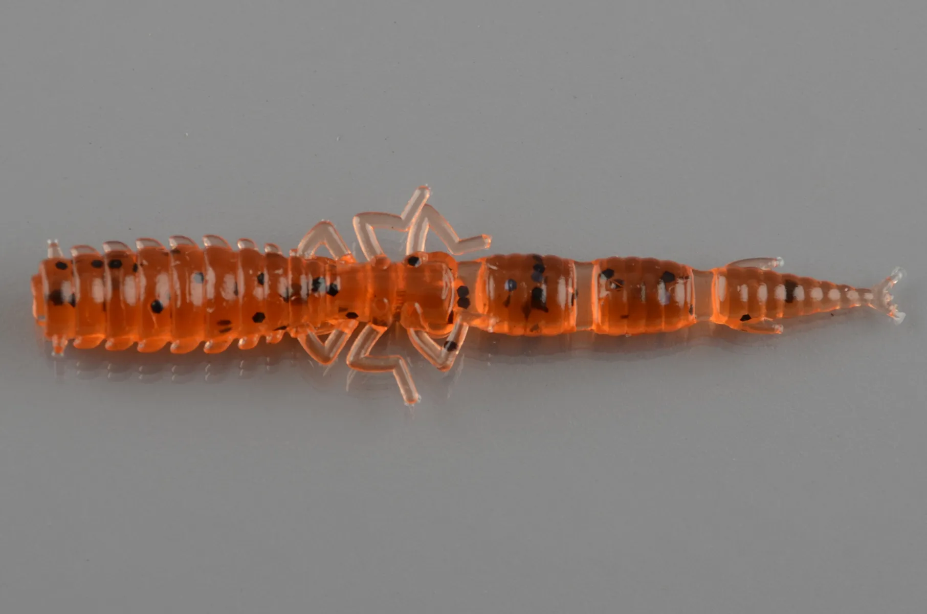 Силиконовая приманка Ojas Dragon Fry 45мм цв.Orange
