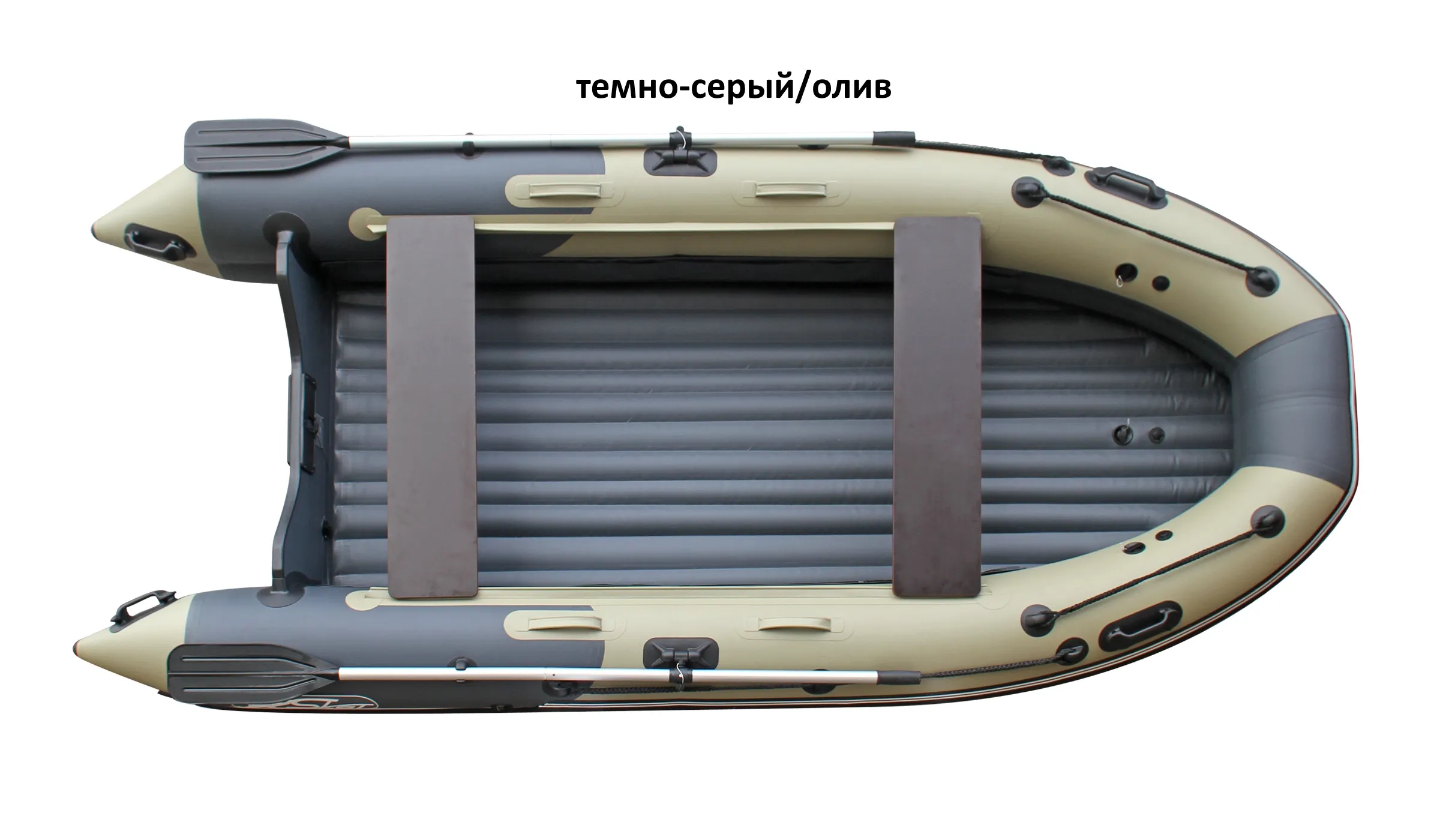Лодка Skat Triton 350 цв. т.сер-олива