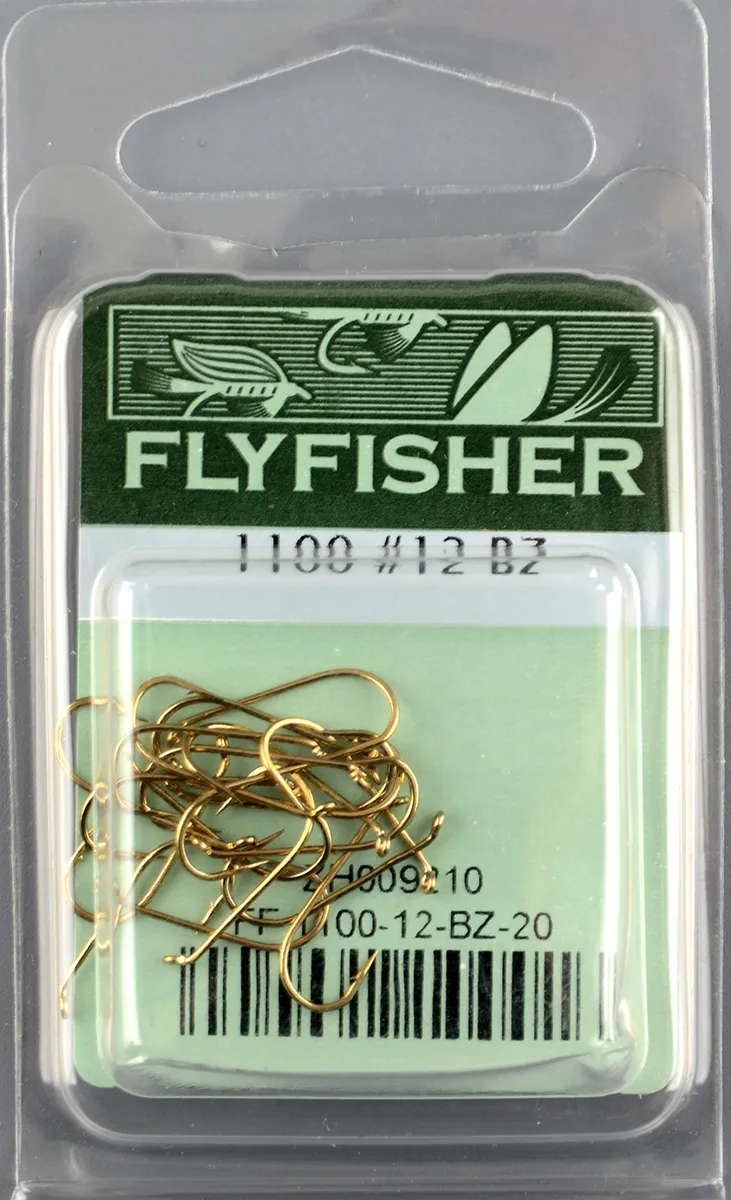 Крючки Flyfisher 1100 BL#12 BZ