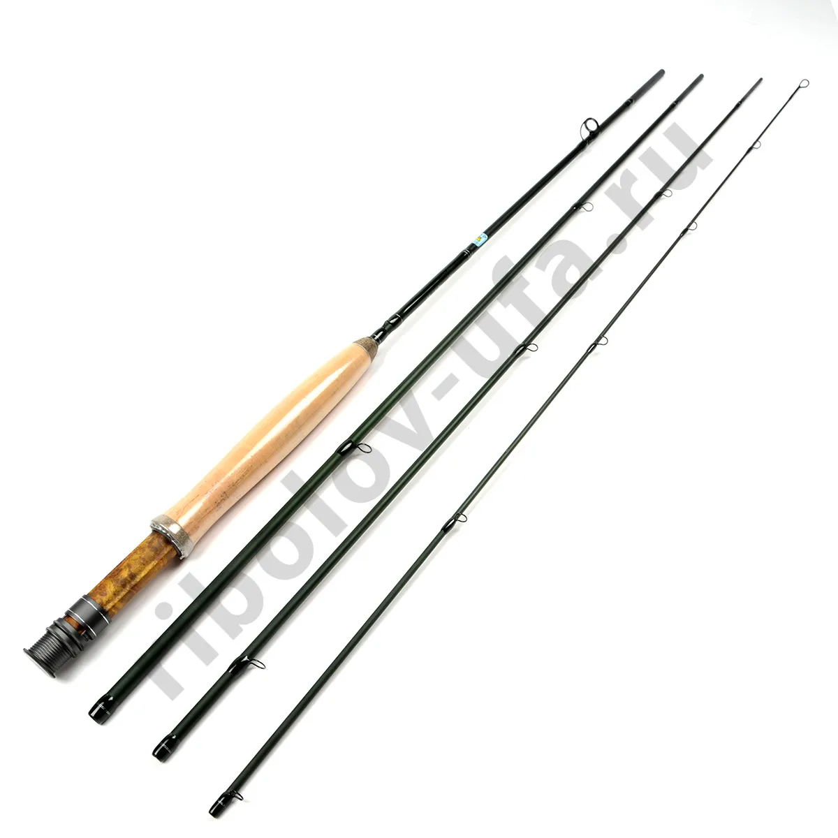 Удилище нахлыстовое (одноручное) Kola Salmon S2-MX 9005/4 (9.0 #5 4 колена) в тубусе