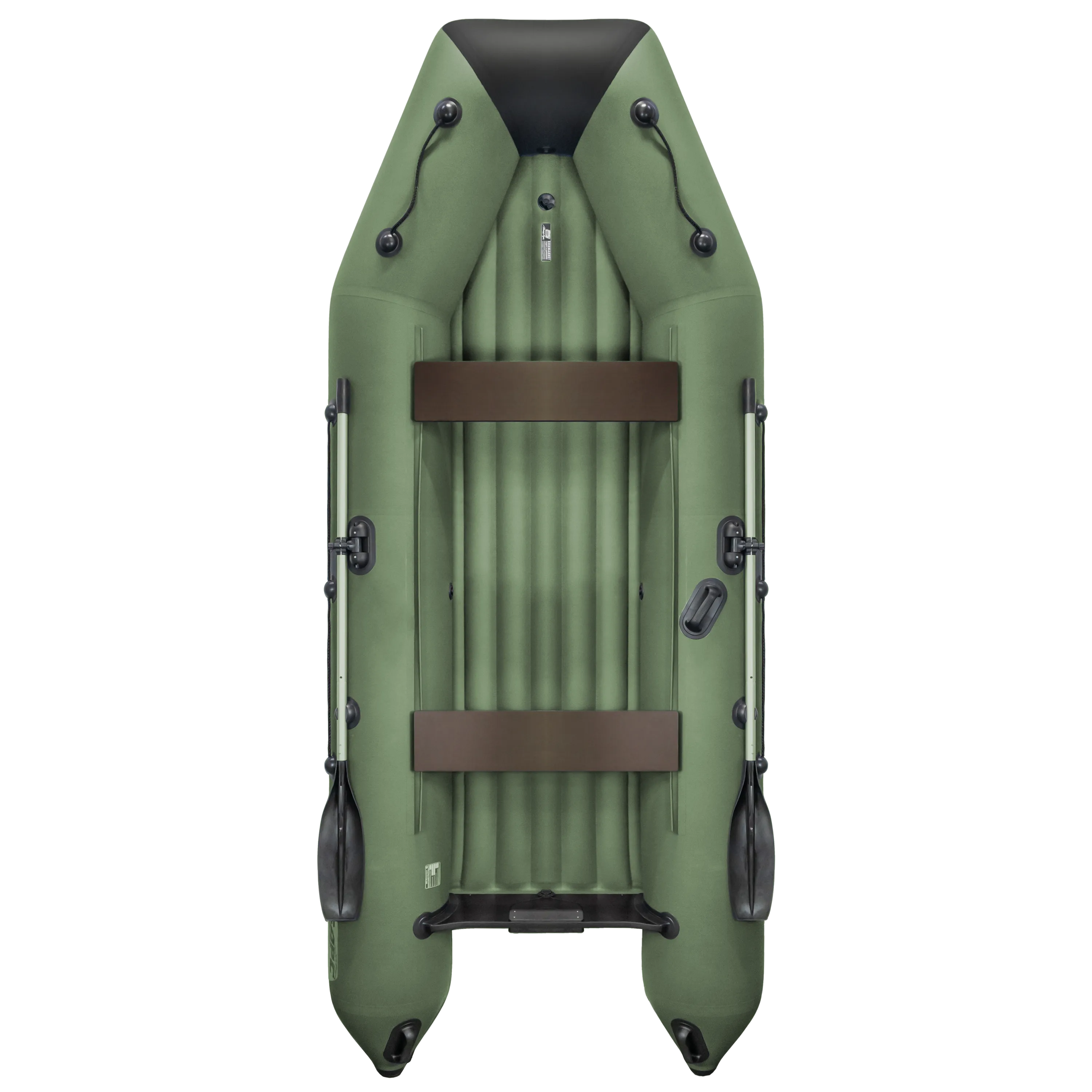 Лодка Барс 3400 НДНД зеленый/черный