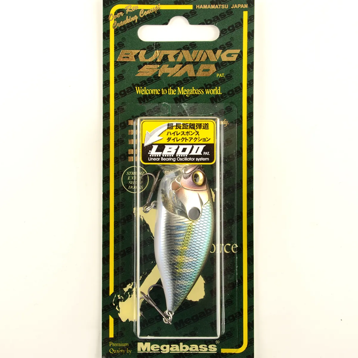 Воблер Megabass O.R.C Burning Shad 58F 58мм 10.6гр 0,0-0,8м цв. Wagin Hasu BS 485565