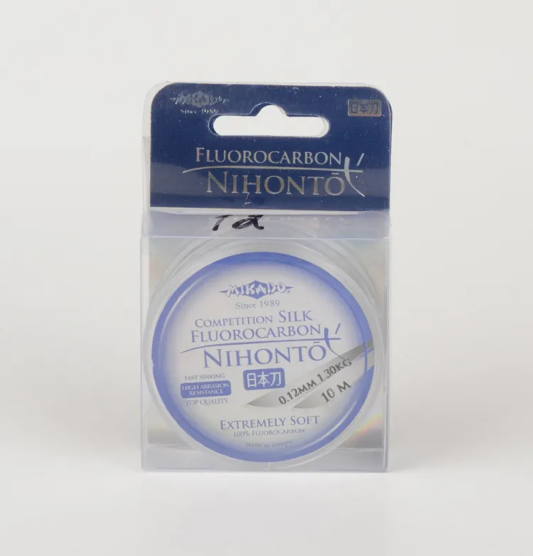 Леска Mikado Nihonto Fluorocarbon Silk 0.14 мм, 10м 1.4кг