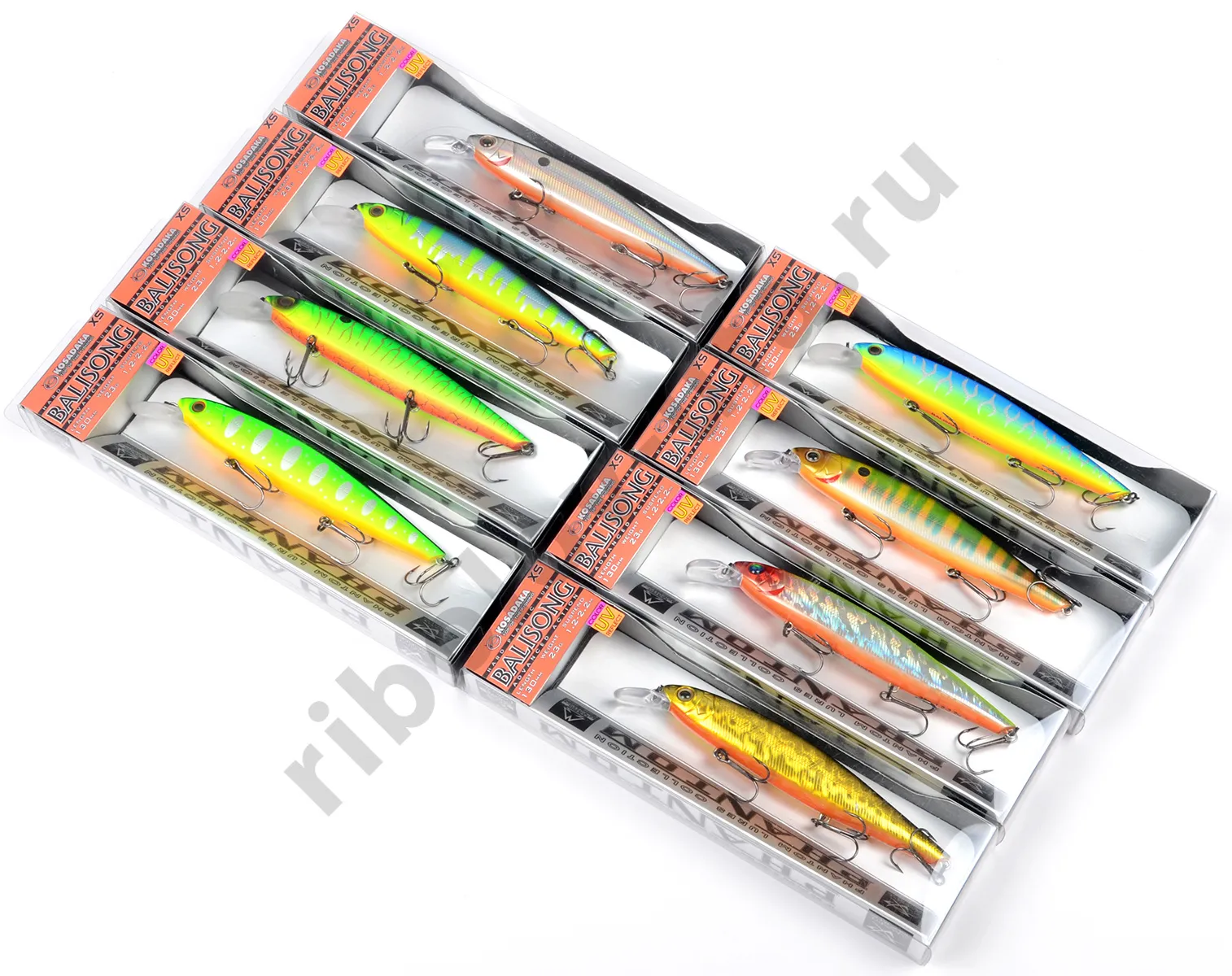 Воблер Kosadaka Balisong XS 130 SP сусп., 130мм, 23гр., 1.2-2.2м, цв. FAR