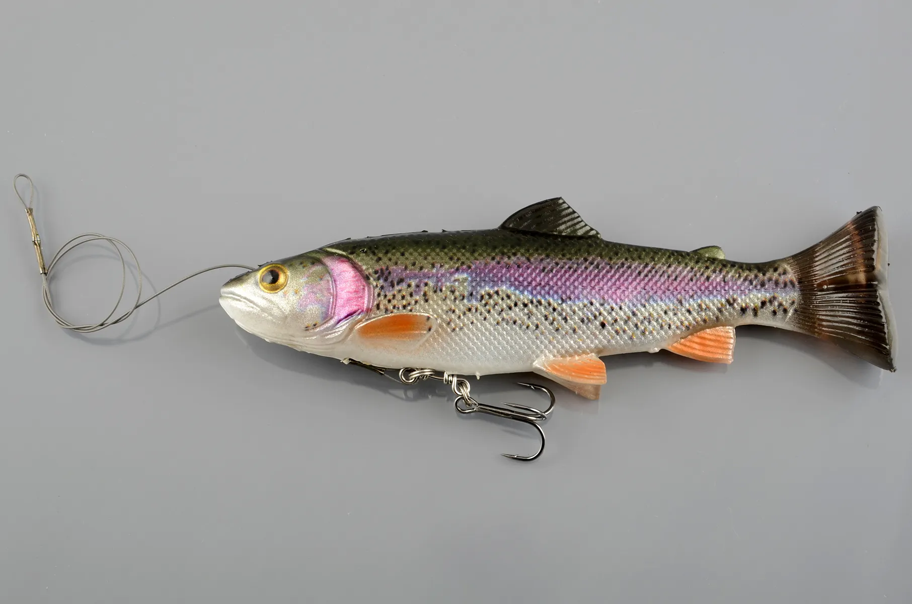 Силиконовая приманка Savage Gear 4D Line Thru Pulsetail Trout 16см 51гр Rainbow Trout 61975