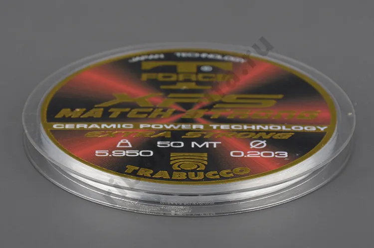 Леска Trabucco T-FORCE XPS MATCH EXTRA STRONG 25 m, 0.203