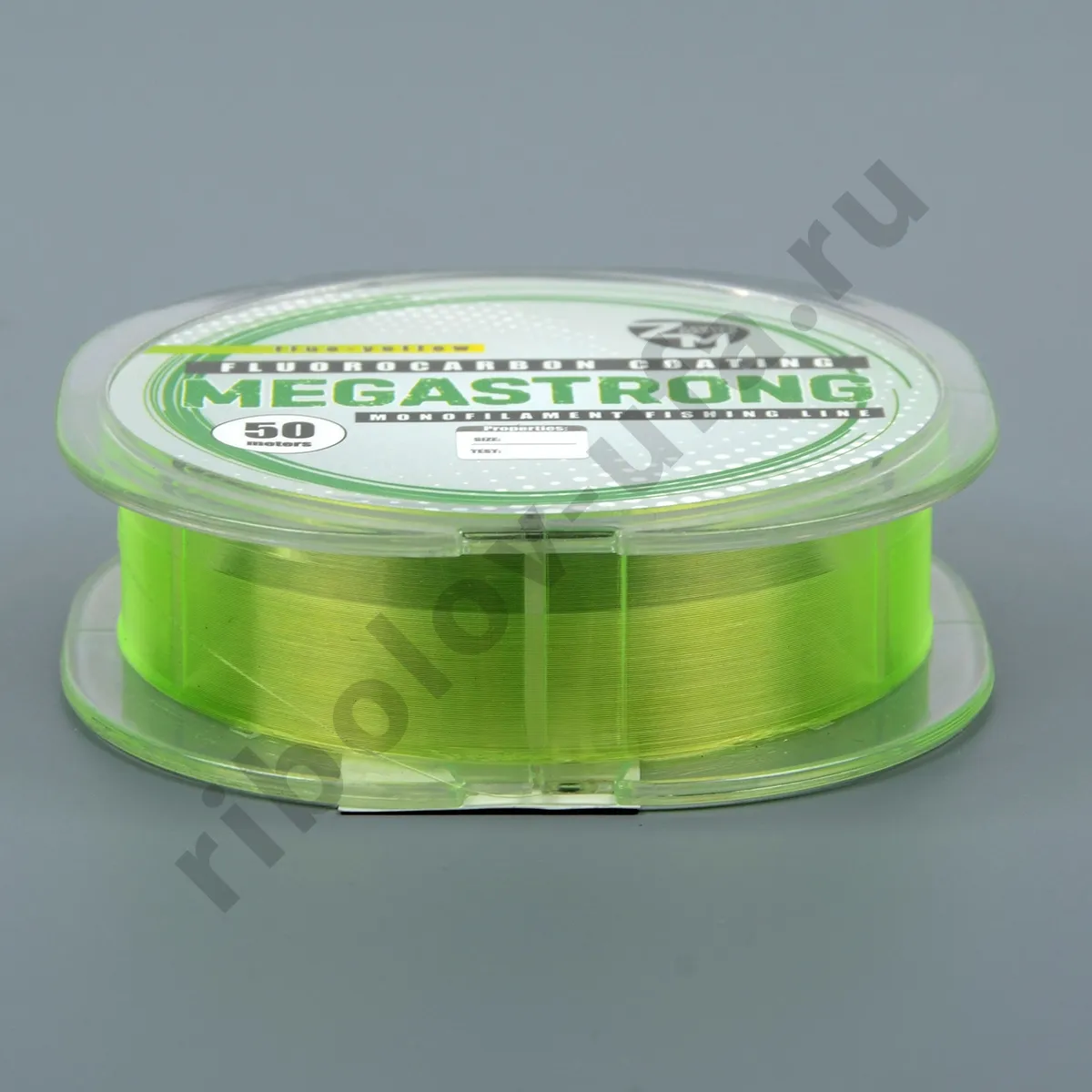 Леска Zander Master Megastrong 50м желтая 0,105