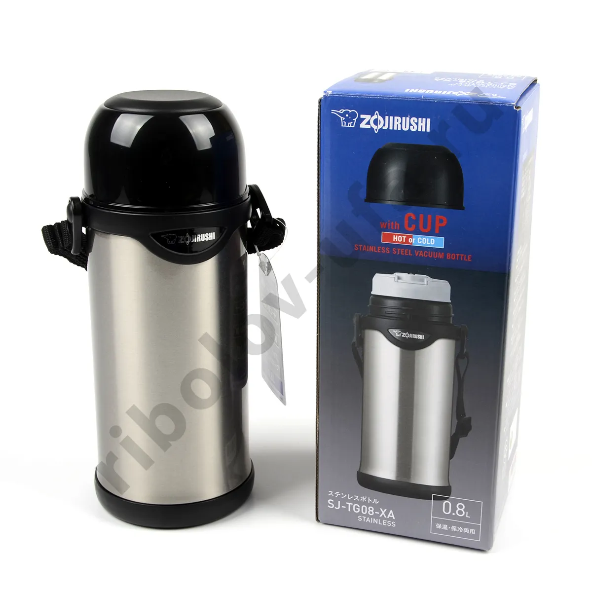 Термос Zojirushi 0,8 L стальной (SJ-TG-XA)