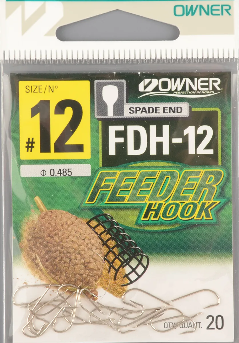 Одинарные крючки Owner 56937-12 Feeder Hook FDH-12