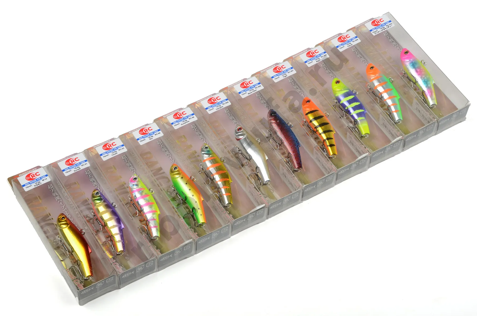 Виб Bassday Range Vib 70ES 15гр. цв. rd-522
