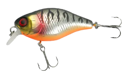 Воблер Jackall Chubby 38 дл. 3.8 см, гл. 0.6-1.0 м, 4 гр., floating, цв. uv mat silver tiger