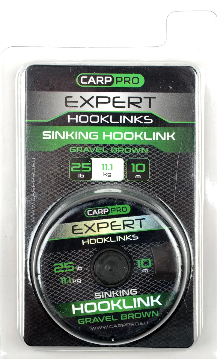 Поводковый материал Carp Pro без оболочки Sinking коричневый 10lb 10м