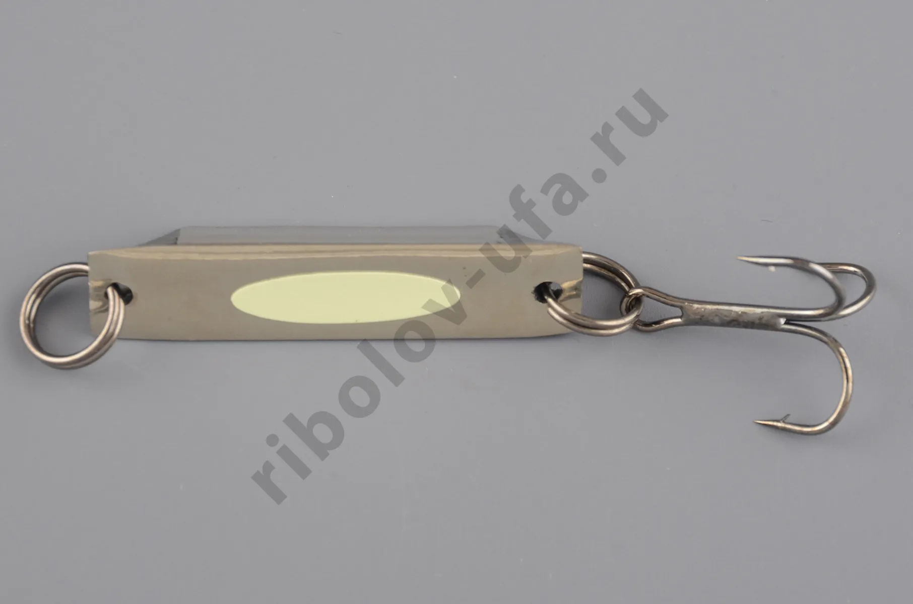 Блесна зимняя Жор Трехгранник 24гр ник/фосф