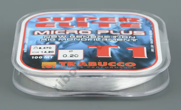 Леска Trabucco Super Elite Micro Plus 100 м, 0,20мм,  6,470 кг