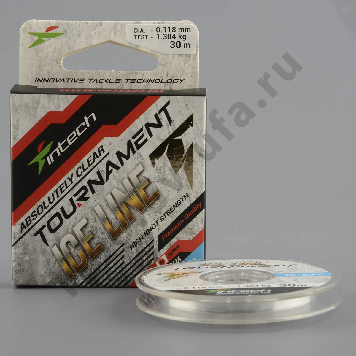 Леска Intech Tournament Ice Line 30м (0,065мм, 0,442 кг)