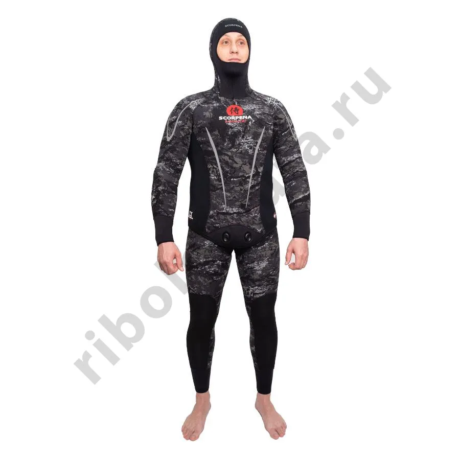 Гидрокостюм Scorpena 5мм Samurai Yamamoto Camo р. L   (25)