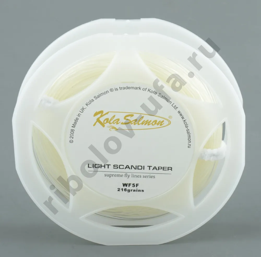 Шнур нахлыстовый Kola Salmon Light Scandi Taper WF8F Clear