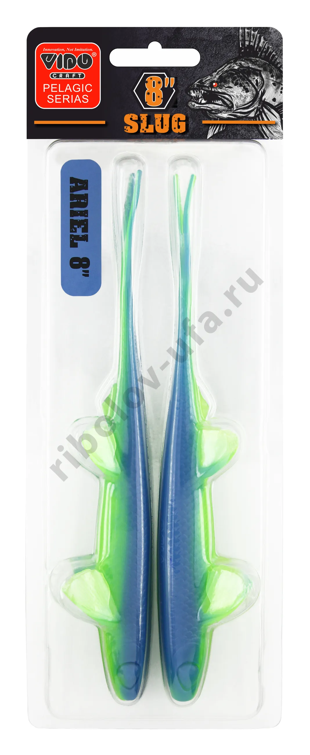 Силиконовая приманка Vido Ariel 20см цв.03
