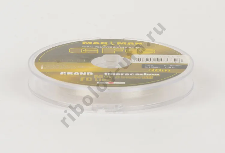 Леска флюорокарбон. Pontoon 21, Marxman GFC, 0.205мм, (1.5G), 3.6кг, 8lb, 30 м