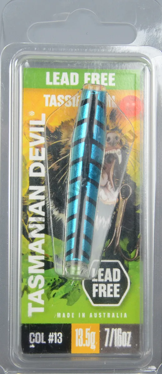 Блесна Wigston Lures Tasmanian Devil Lead Free 13гр #13 Predator LF