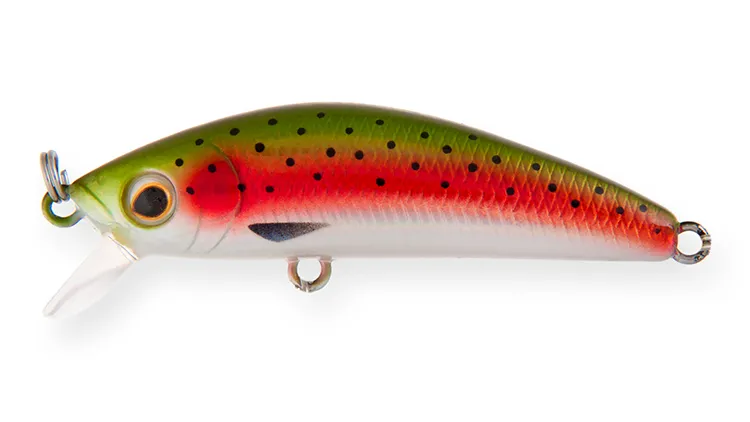 Воблер Strike Pro Mustang Minnow 60 плав.,5.8гр.(0.3-0.7м) кр.VMC  MG-002A#71