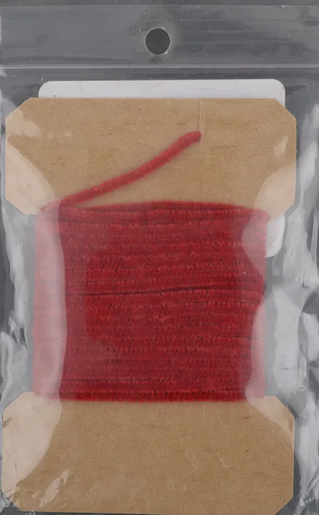 Синель Wapsi Rayon Chenille Fine Red C01056