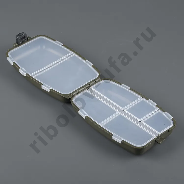 Коробка СЧ-5 для рыболовных мелочей (7 отделений)(145x87x46мм) Три Кита