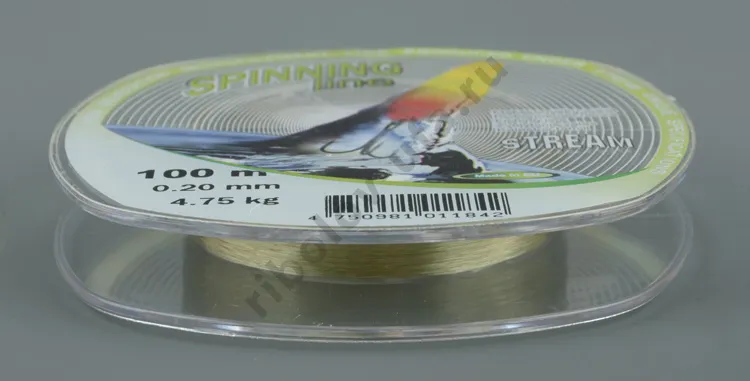 Леска Stream Spinning Line 100м, 0.28мм