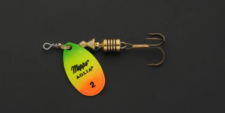 Блесна Mepps Aglia Fluo № 0, тигровый 