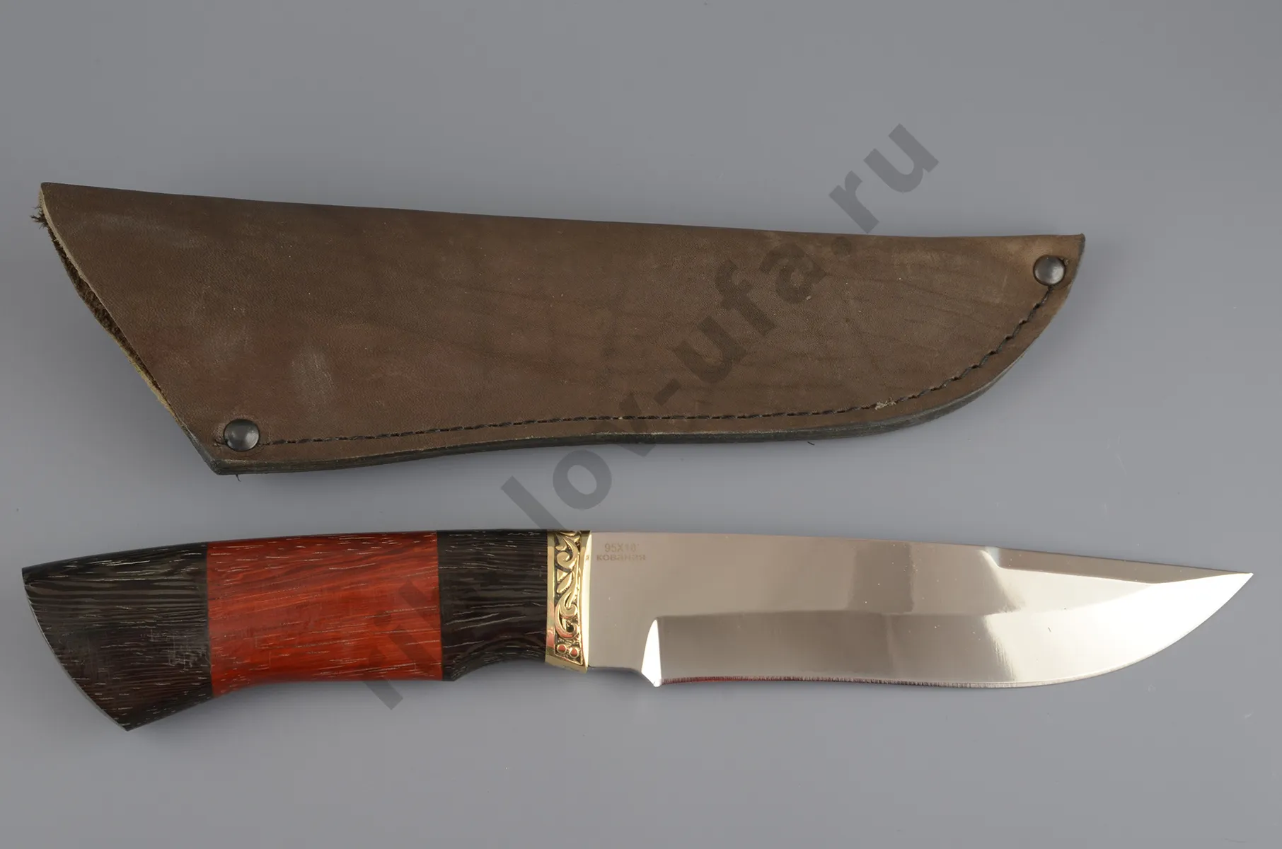 Нож туристический НР-11 кованая нерж.сталь, 95х18, ЦПД (ручная работа)