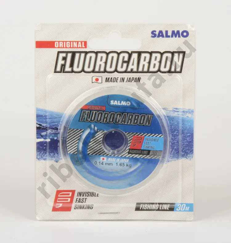 Леска моно Salmo, Fluorocarbon (Япония) 30м. 0,14