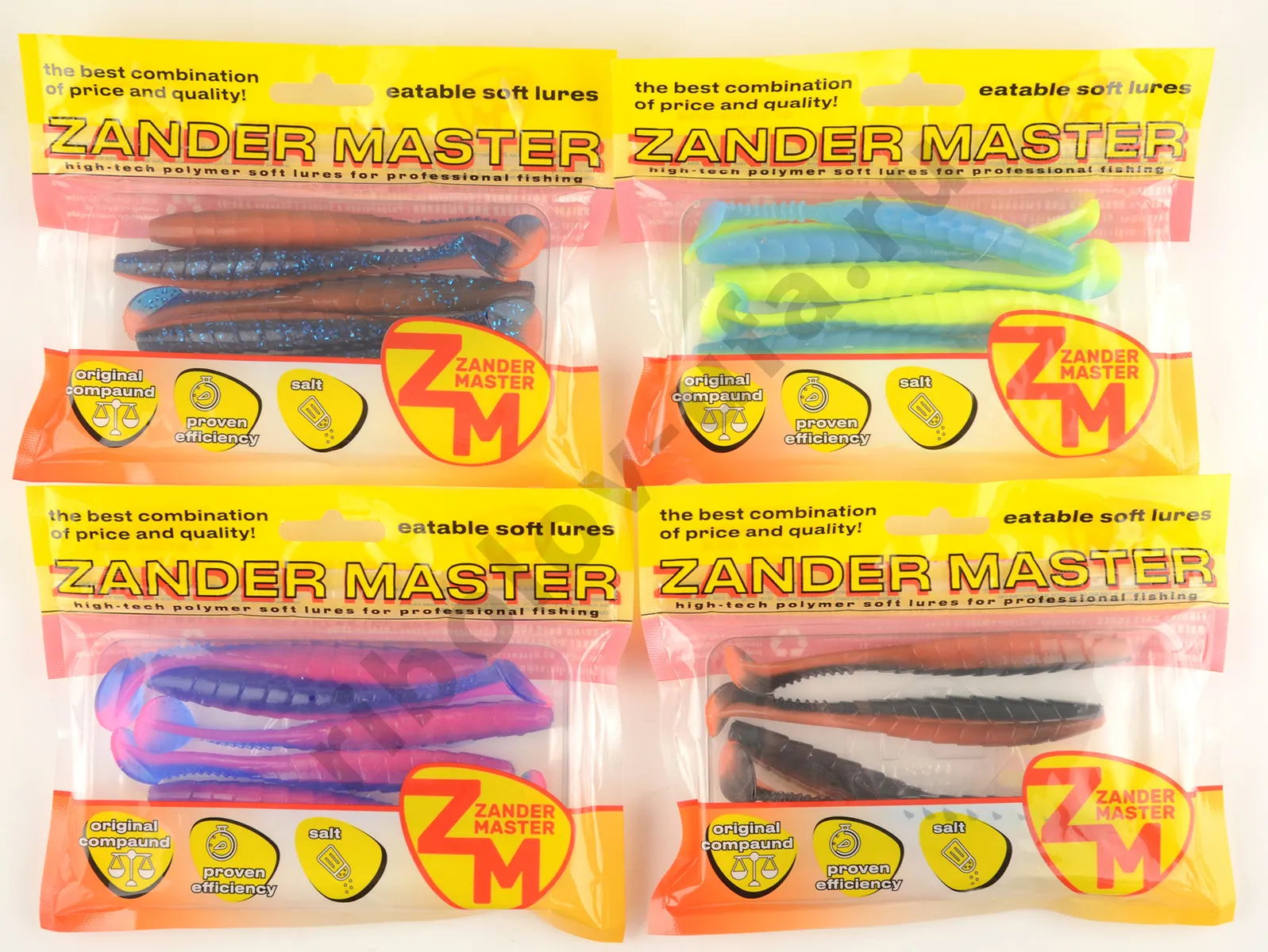 Силиконовая приманка Zander Master Gektor 120мм, цв. 10
