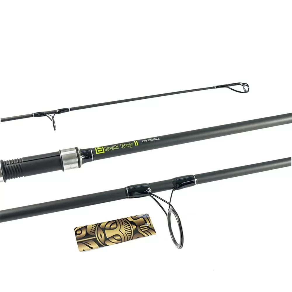 Удилище карповое Caiman Black Ray II carp BY3902 3,9м, 4Lbs, 2pcs 211822