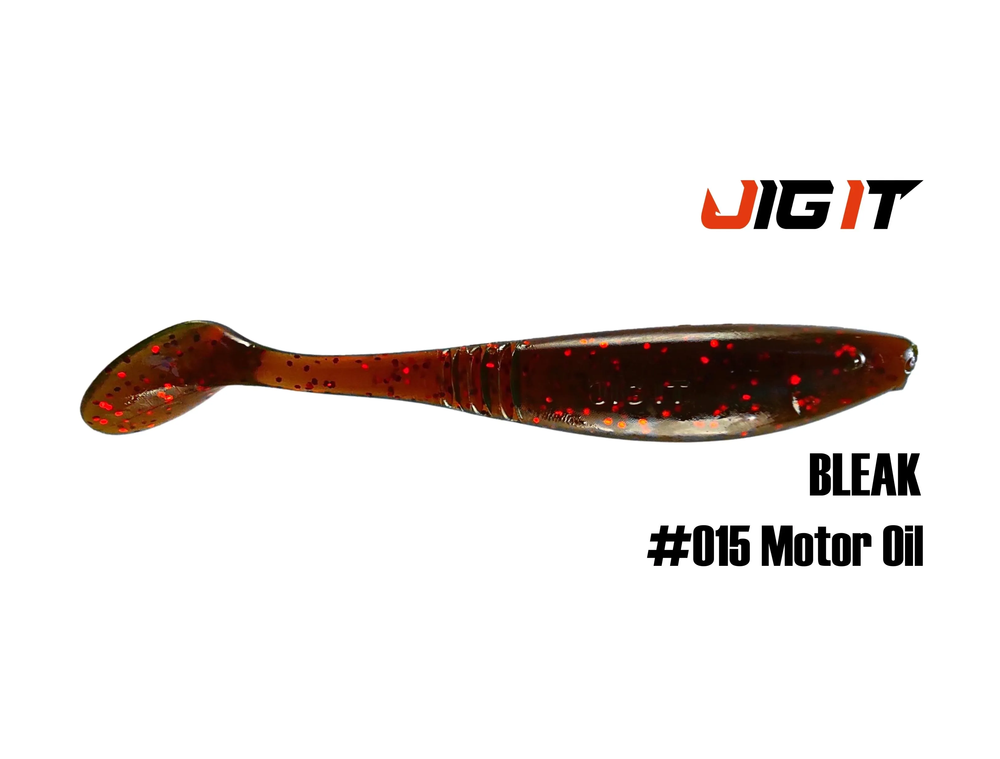 Силиконовая приманка Jig It Bleak 4in, 10см 6гр цв. 015 чеснок (6шт/уп)