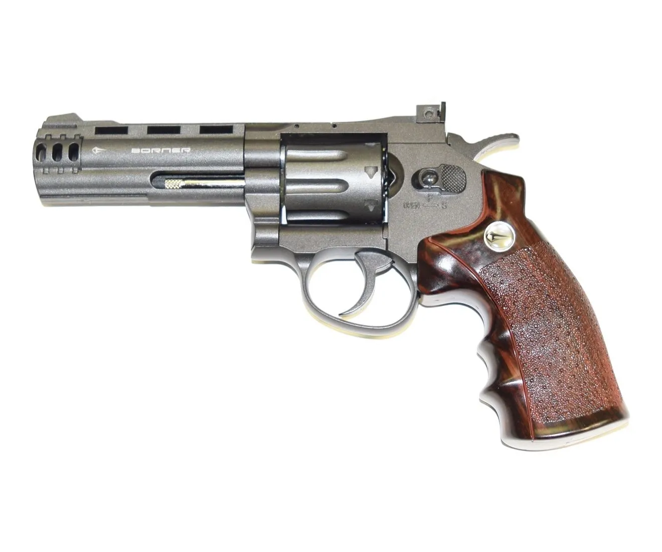 Револьвер пневм. Borner Sport 705 кал 4,5мм (с картриджи 8шт)