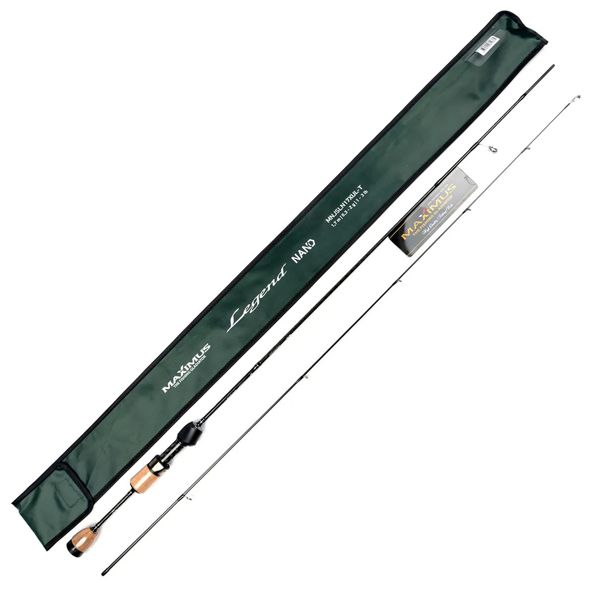 Спиннинг Maximus Legend Nano-Jig 17XUL-T 1,7m 0,3-2g