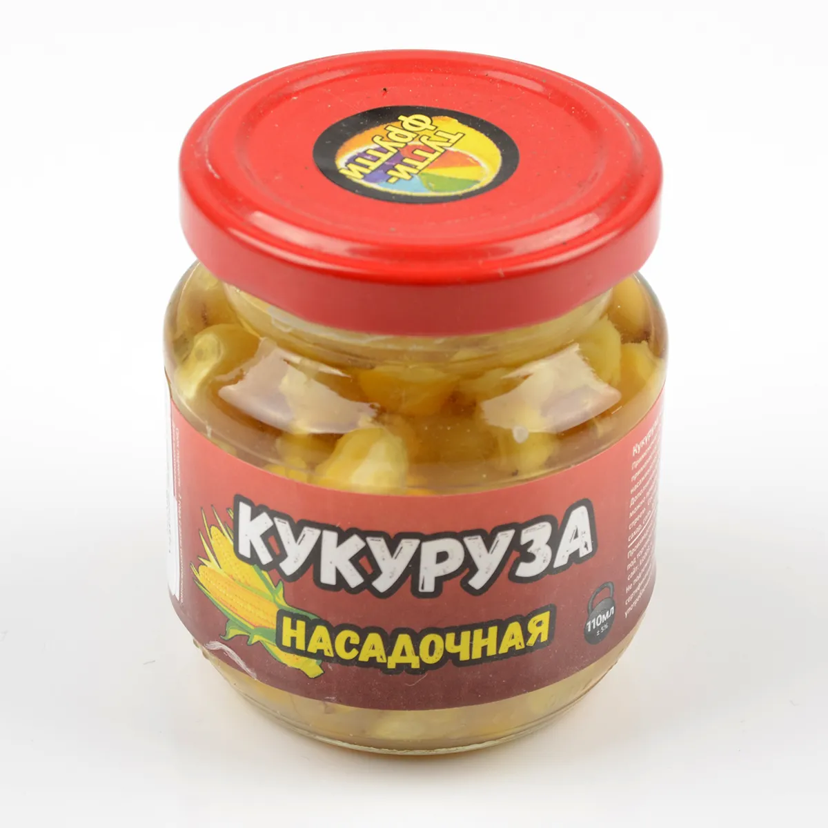Кукуруза Три Кита насадочная №1 Тутти-Фрутти 110мл (стекл. баночка)