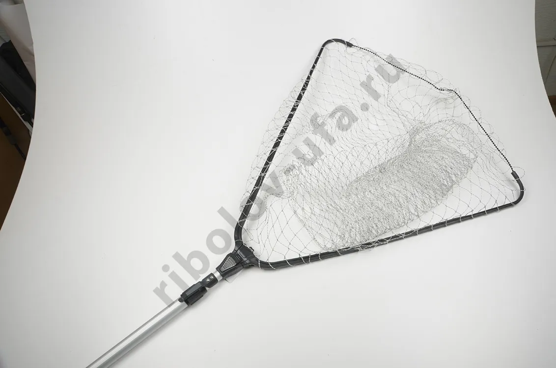 Подсачек Grfish телескоп. Professional,  1,9м, 70х70см, теннисный корд, яч.30мм