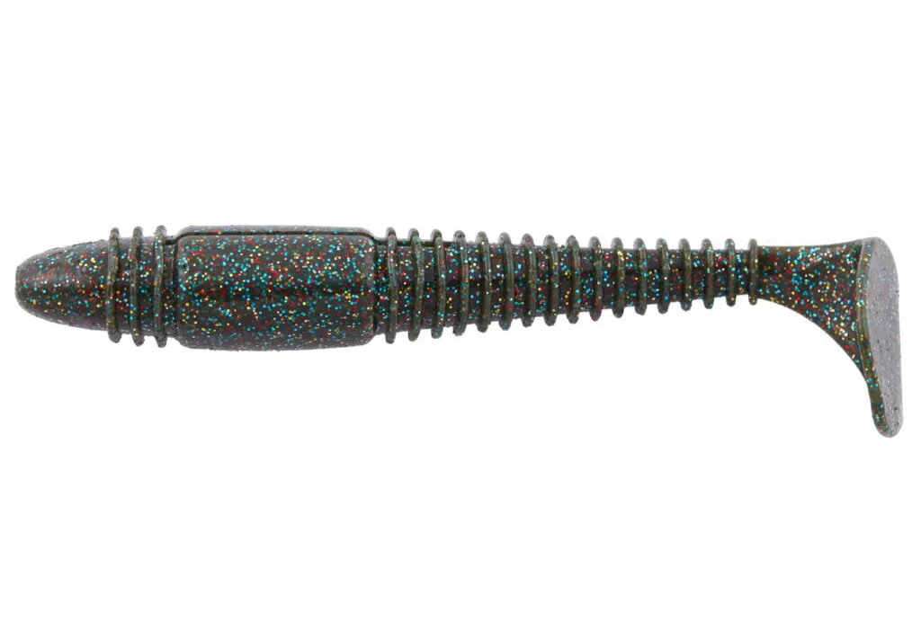 Силиконовая приманка Lucky John Pro Series Tioga Fat 4.5in 11.4см /F08 (4 шт/уп)
