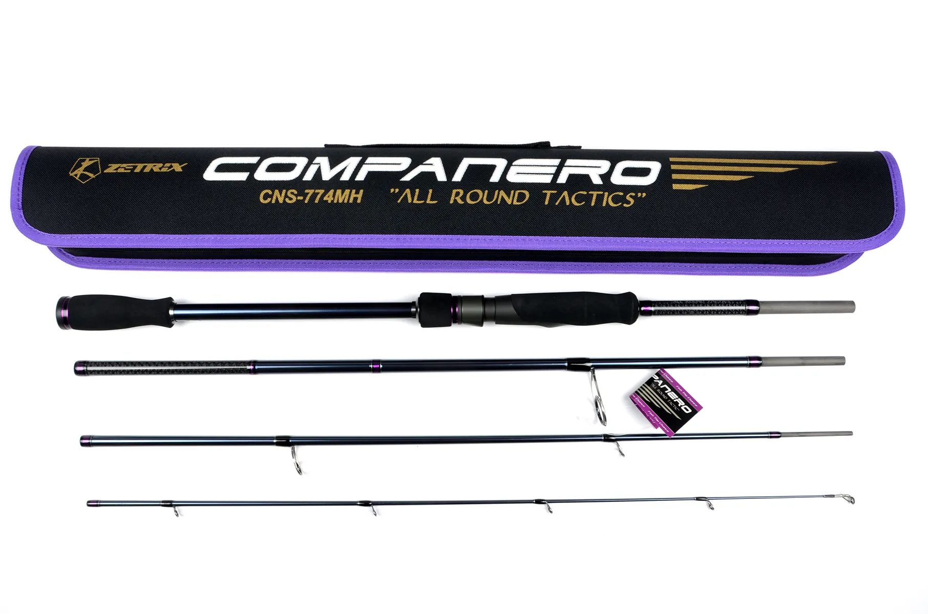 Спиннинг Zetrix Companero CNS-774 MH 12-40гр, 10-20lb Fast