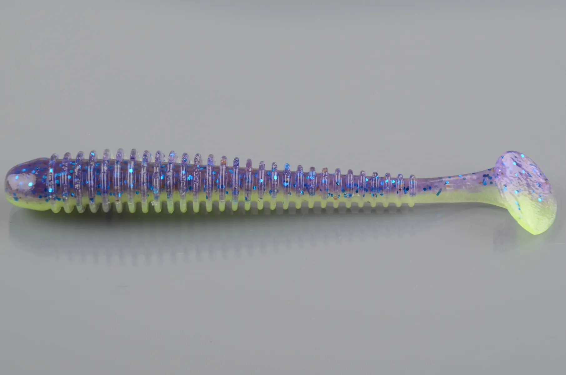 Силиконовая приманка Keitech Swing Impact 2 inch 5см 0,9гр (12шт/уп) PAL # 06 Violet Lime Belly