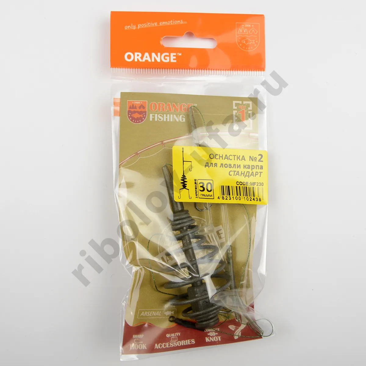 Монтаж карповый Orange #2 Spring, 40гр