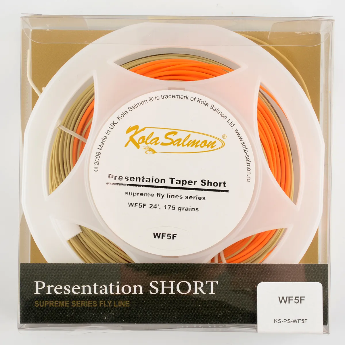 Шнур нахлыстовый Kola Salmon Presentation TT WF5F